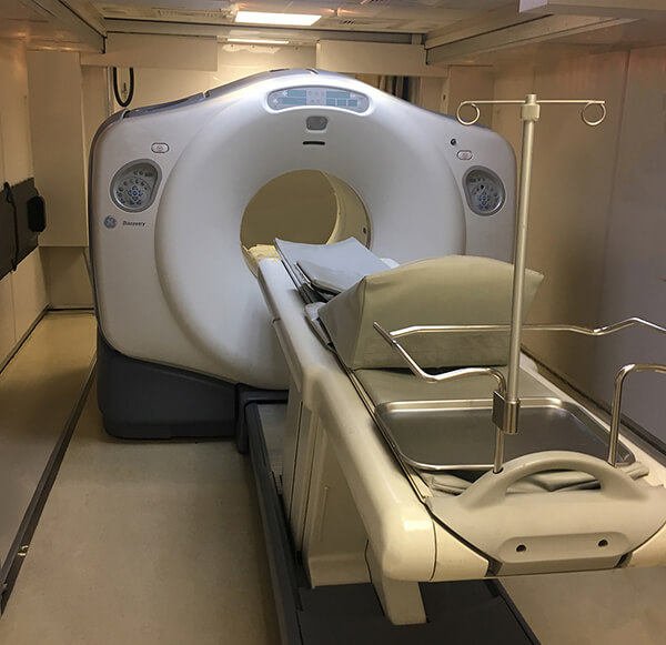 Mobile PETCT Rental Interior Closeup - Mobile PETCT Rentals